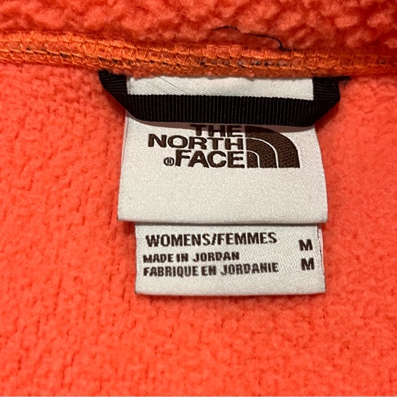 The North Face Women's Cragmont Coral Sunrise and Pink Button Up Fleece Jacket M - Picture 13 of 16